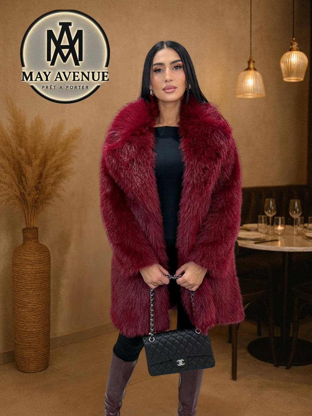 Fourrure Longue "RIMA"