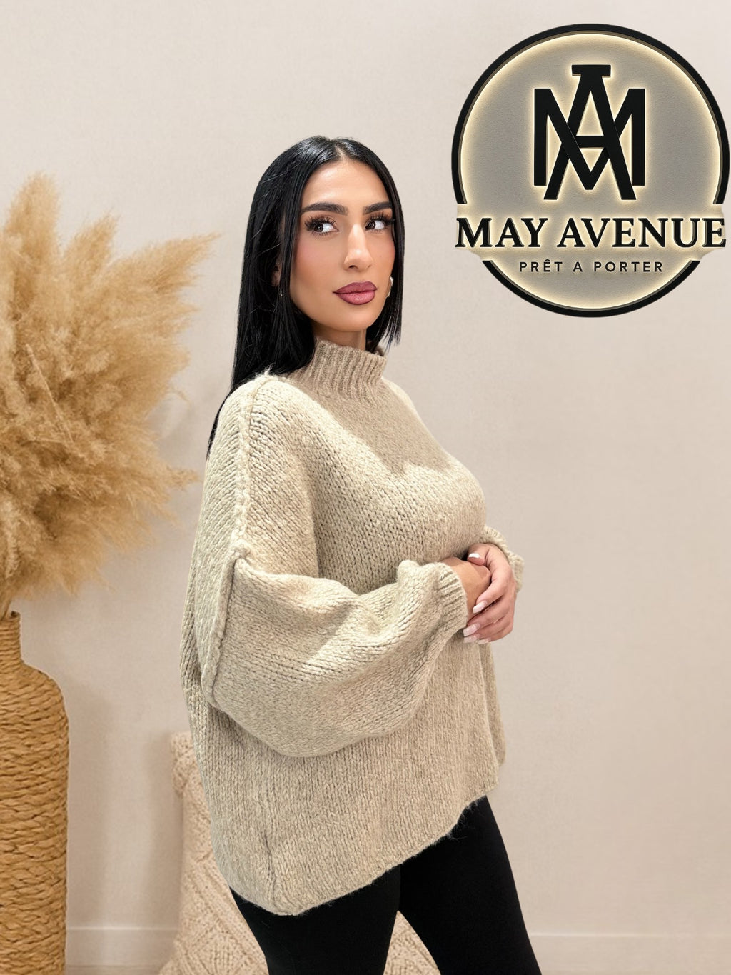 Pull en Maille "Cocoon"